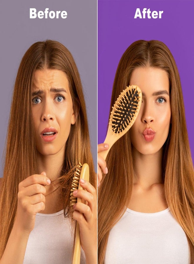 GIFBEA مجموعة شامبو وبلسم لنمو الشعر مع إكليل الجبل والبيوتين وزيت الأرغان وزيت الخروع للشعر الخفيف والتالف والمجعد - Image 5
